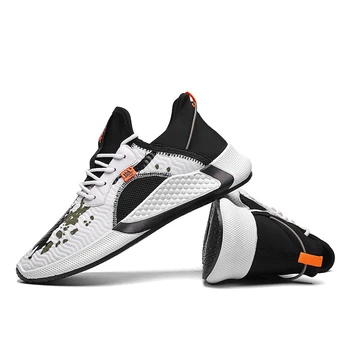 

Street Trend Running Shoes Men High Quality Comfortable Outdoor Men Jogging Sports Shoes Light Breathable Non-slip Man Sneakers