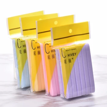 

12PCS/Set Mini Cosmetic Puff Compressed Cleaning Sponge Facial Clean Washing Pad Remove Makeup Skin Care