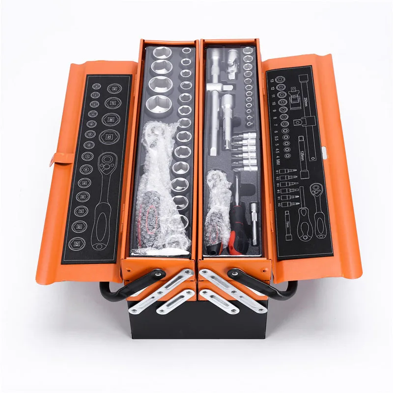 85-piece combination toolbox machine repair hardware combination manual repair kit car repair tool set