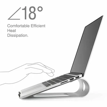 

Portable Laptop Stand Holder Alloy NoteBooks Heat Dissipation Bracket for PC Computer FKU66