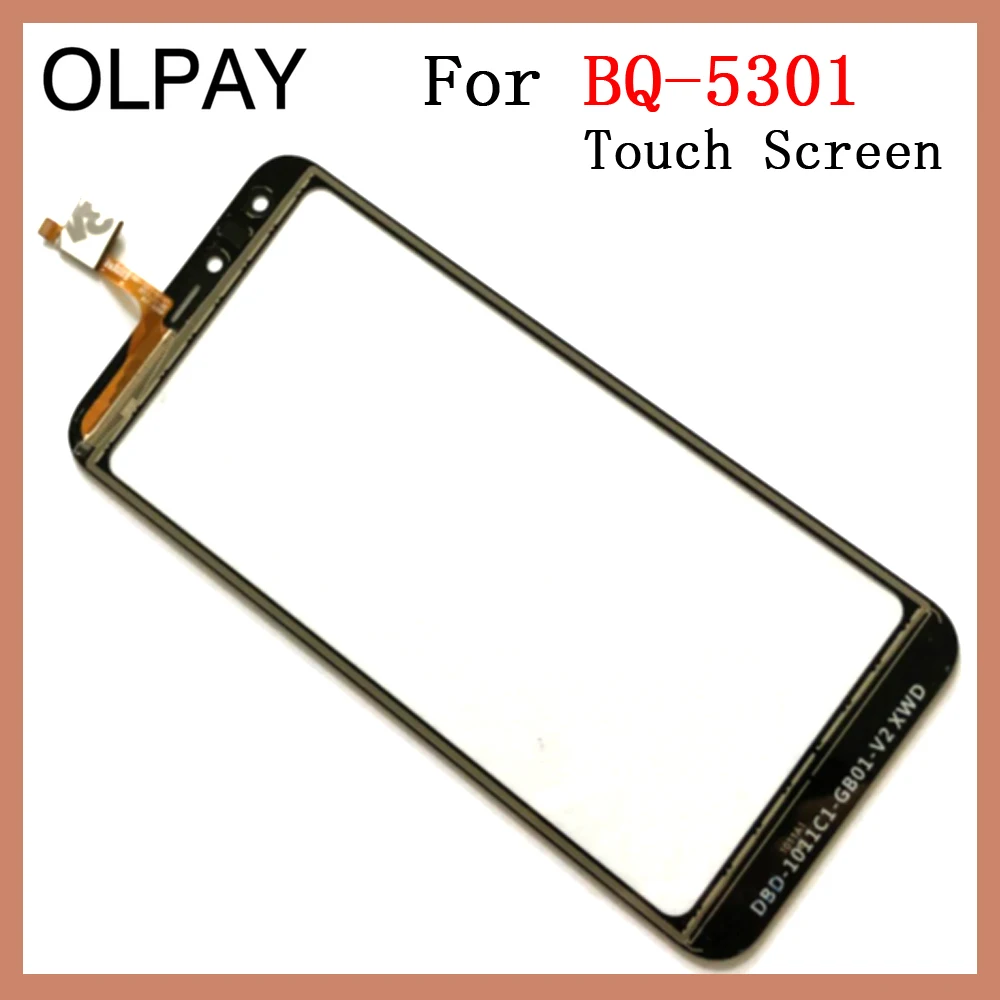 OLPAY 5,34 ''сенсорный экран для BQ BQ-5301 Strike View BQ 5301 сенсорный экран стекло дигитайзер панель объектив сенсор стекло Ремонт