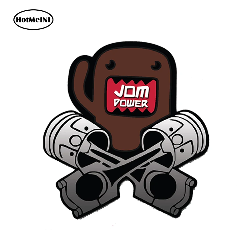 HotMeiNi 13x13 см автомобильный Стайлинг DOMO KUN JDM Автомобильная Наклейка виниловая