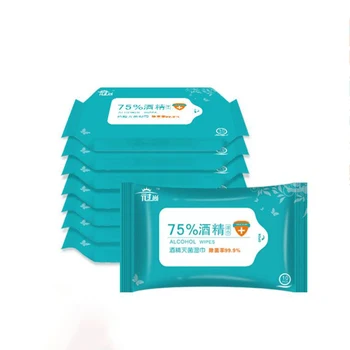 

75% Alcohol Cotton Clean Wipes Disinfectant Wet Tattoo Swabs 10pcs/ Pack