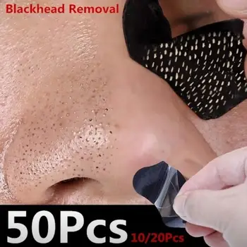 

10 20 50pc Nose Blackhead Removers Mask Pore Cleaner Skin Care Tools Acne Treatment Mask Deep Nose Pore Cleasing Strips Removers