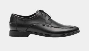 Мужская повседневная кожаная обувь Xiaomi из мягкой кожи наппа; мягкая эластичная удобная подошва; Классическая Черная мужская деловая обувь на плоской подошве - Цвет: black