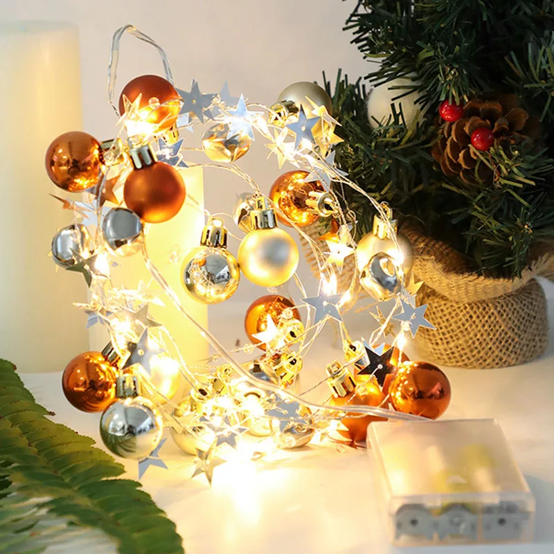 2m LED String Lights Christmas Tree Holiday Decor Home Party Supplies Ornaments