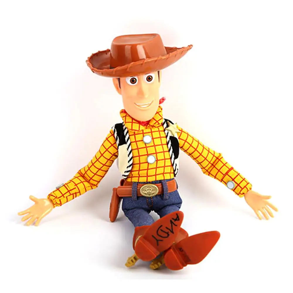 

45cm Toy Story 4 Talking Woody PVC Action Figure Model Toys for Children Christmas Gift