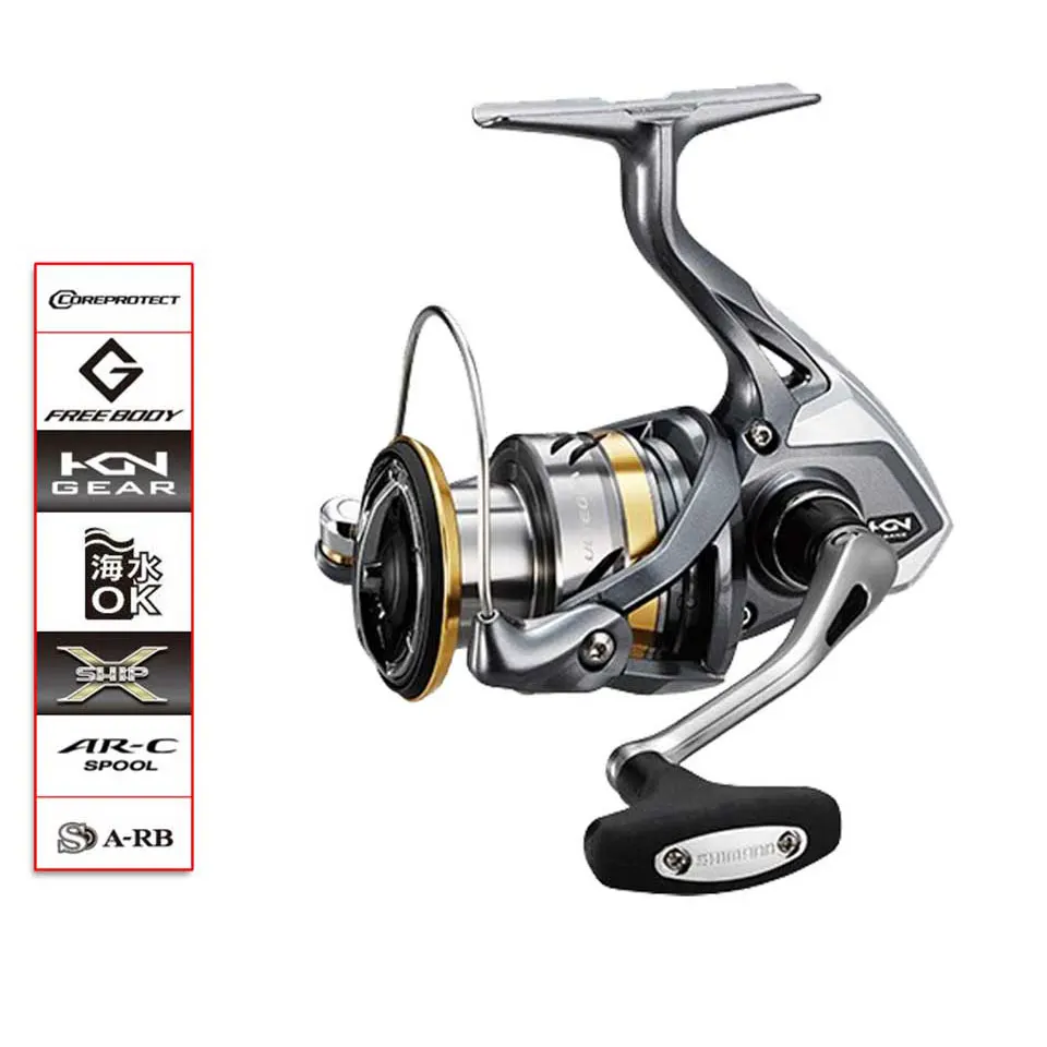 SHIMANO рыболовная катушка ULTEGRA спиннинговая катушка 1000HG/2500HG/C3000HG/4000XG/C5000XG 6,0/6,2: 1 водонепроницаемая система морская вода/Пресноводная вода