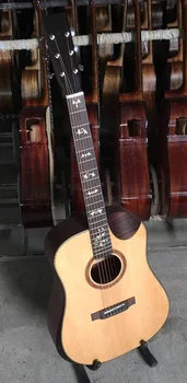 

hand made performance acoustic guitar solid wood spruce wholesale