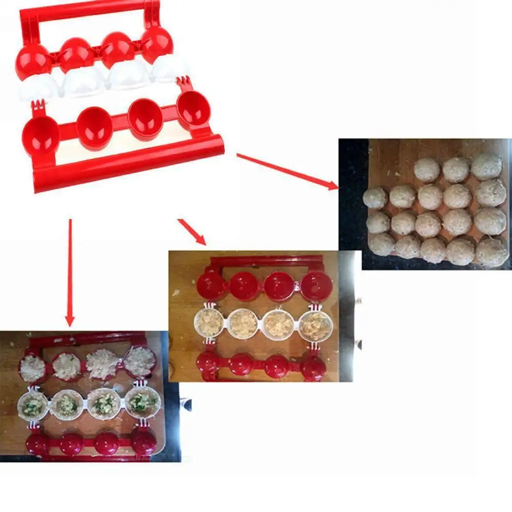 Домашняя Рыбная Фрикаделька, форма для рождественской вечеринки, кухонная утварь, инструмент для приготовления пищи