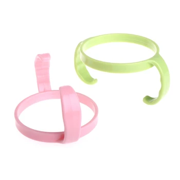 

2pcs Baby Feeding Bottle Trainer Easy Grip Plastic Handles Holder for Comotomo