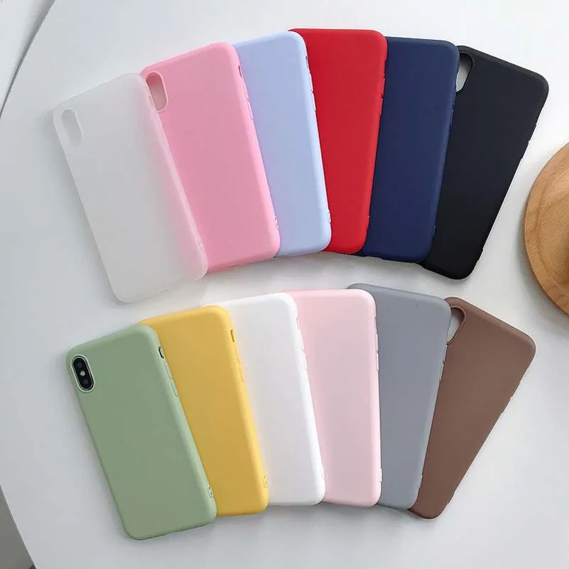 

Candy Matte Tpu Phone Case For Xiaomi 5X A1 6 6X A2 8 9 SE Lite Pro Mix 2S Max 3 Play Note 3 F1 Play Note 3 Max 3 CC9E