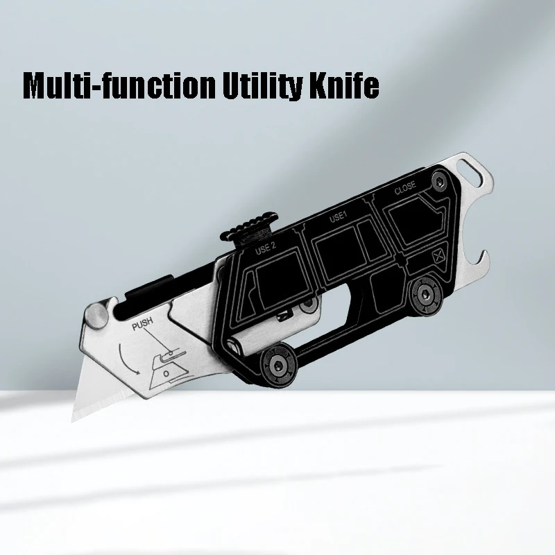 

EDC Tool Mini Knife Portable Utility Knife Multi-function Bottle Opener