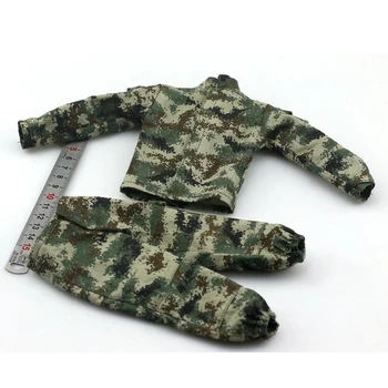 

1/6 Scale CHN Camouflage Combat Suit for 12 Inches Action Figures Clothes