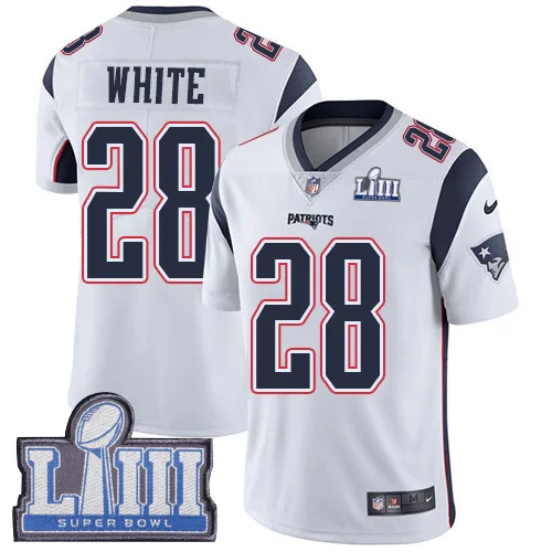 Super Bowl Patriots 12 TOM BRADY 87 ROB GRONKOWSKI 11 JULIAN EDELMAN 34 Rex Burkhead 15 Chris Hogan 26 sony Michel Jersey - Цвет: 11