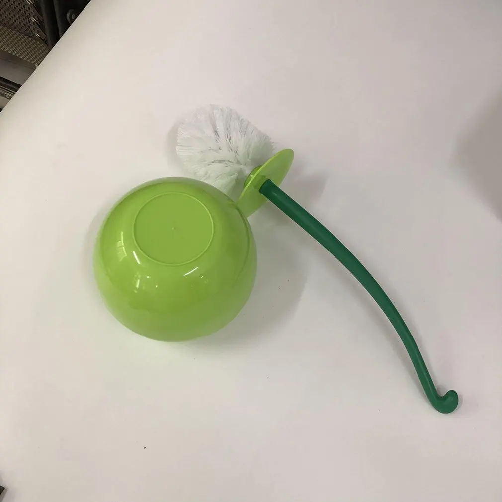 Забавный Вишневый Дизайн Унитаз щетка для чистки ванной комнаты держатель инструмента с основанием щетка для унитаза домашний очиститель