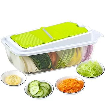 

New Kitchen Gadgets Vegetable Slicer Adjustable Stainless Steel Grater Vegetable Cutter for Vegetable Kitchen Accessories