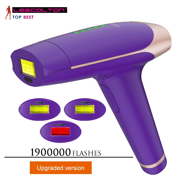 Лазерный эпилятор Lescolton IPL для удаления волос электрический лица подмышек бикини