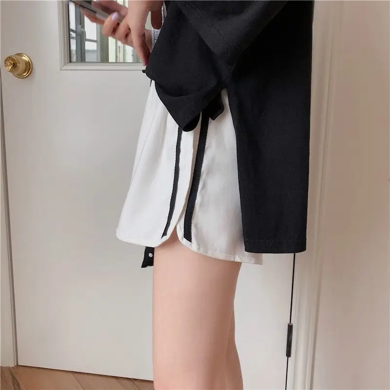 Women Fitness Shorts Summer Casual Short Drawstring Waist Workout Shorts