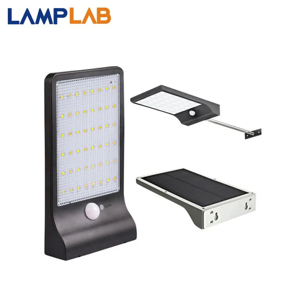 PIR 모션 센서 태양광 램프 Led 조명, 48Led 전원 램프, 야외 마당 장식 벽 거리 정원 가로등|태양광 램프 ...