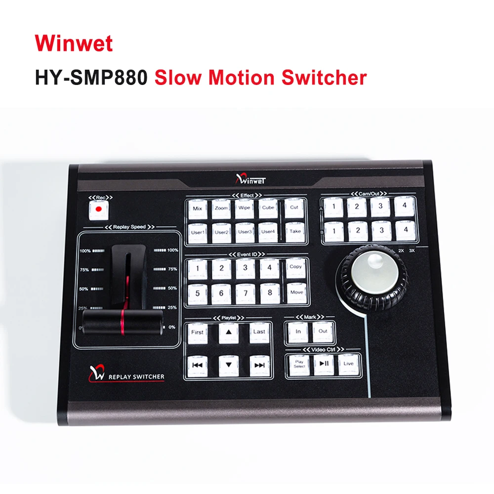 Winwet HY-SMP880 панель управления замедленным движением Vmix Switcher в режиме реального