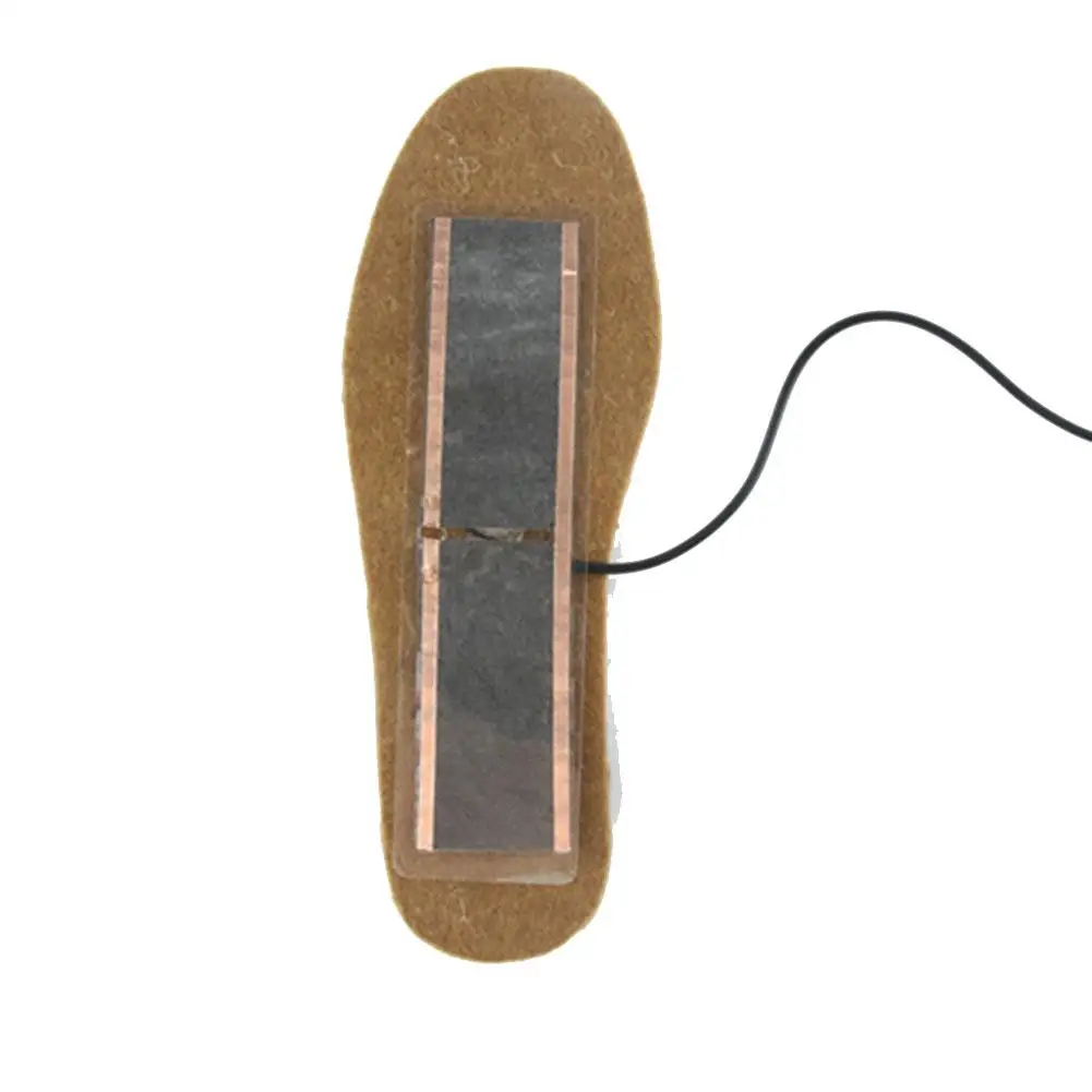 5V USB Electric Heated Insoles Foot Warmer Boots Shoes Pad Winter Outdoor Ski Warming Insoles Waterproof Heating Gloves