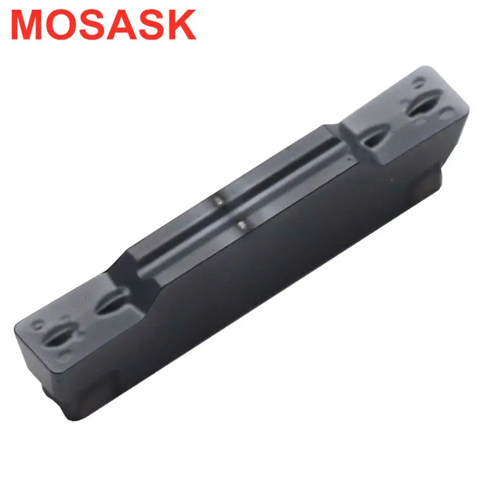 

MOSASK MGMN 10pcs MGMN200-M ZP30 CNC Lathe Turning Tool Processing Hard steel Grooving Cut-Off Tungsten Carbide Inserts