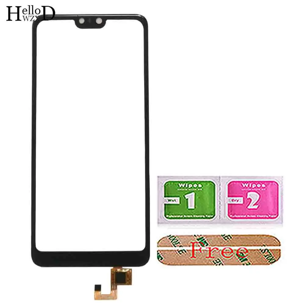 Black No Tools 5,84 ''сенсорный экран, сенсорный экран Для Doogee Y7 сенсорный экран дигитайзер панель сенсор Doogee N10 ремонт части Переднее стекло инструменты - Цвет: Black No Tools