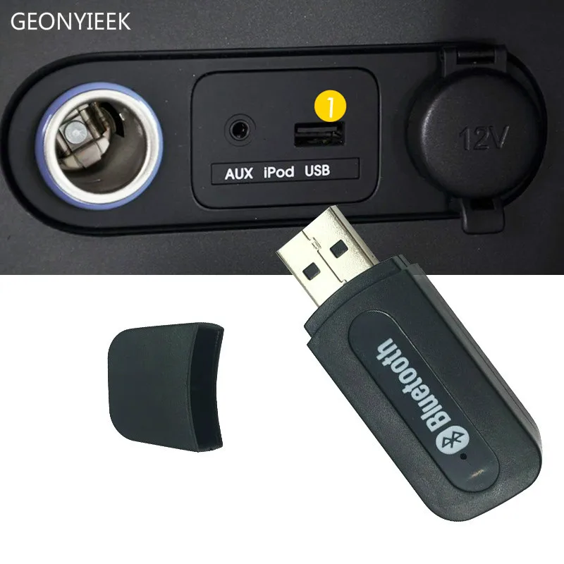 Автомобильный Bluetooth-приемник A2DP Dongle музыкальный mp3 аудио-приемник беспроводной