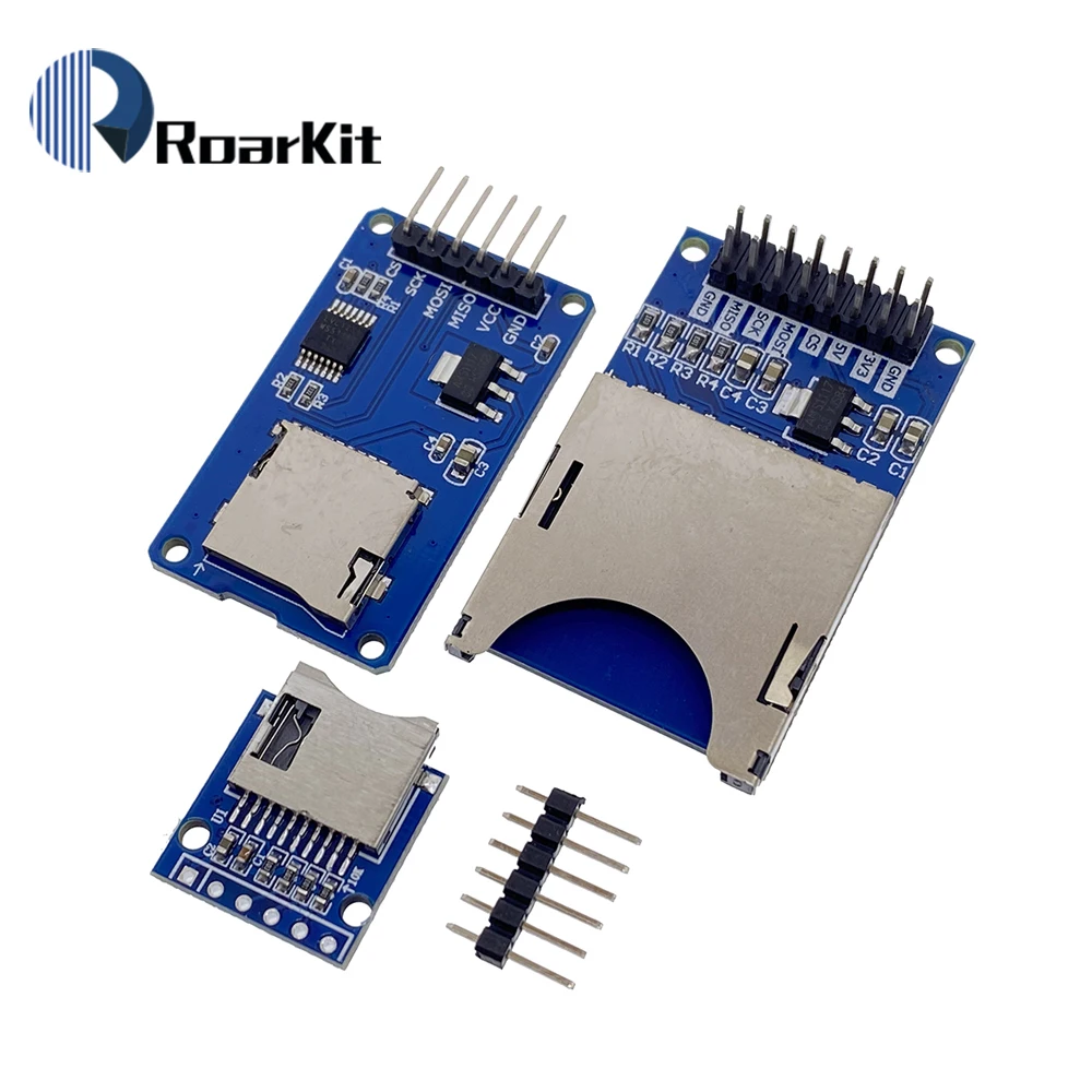 Плата расширения Micro SD TF Card Mini защитный модуль памяти SPI интерфейсы с чипом уровня