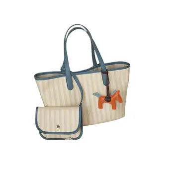 

WoMan Shoulder Bag PU Stitching Color Casual Style Crossbody with A Small Pack