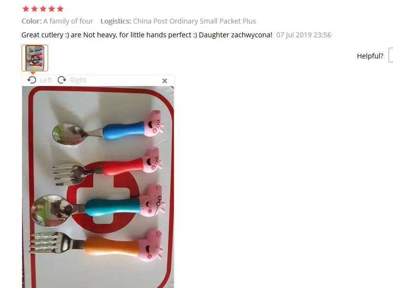 Новый аутентичный Peppa Pig, повседневная столовая ложка, вилка, детская посуда, милая мультяшная модель, набор ложек, детские рождественские