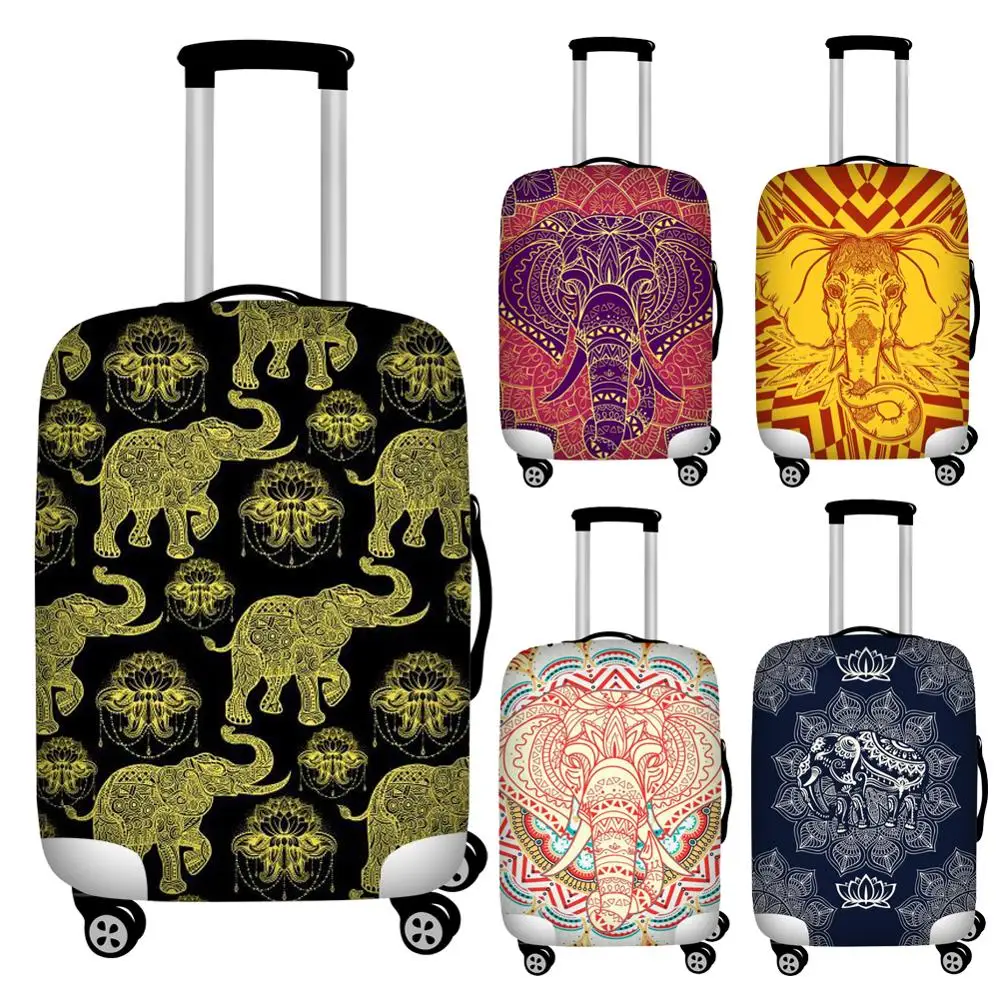 Twoheartsgirl 18 32inch Mandala Elephant Luggage Protective Dust Covers ...