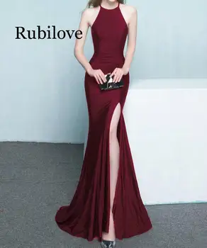 

Rubilove 2019 Lace Dress Robe Lanon Polyester Dress New Style Long Fashion Fish Tail Hanger Sexy Banquet Night Shop Big Length