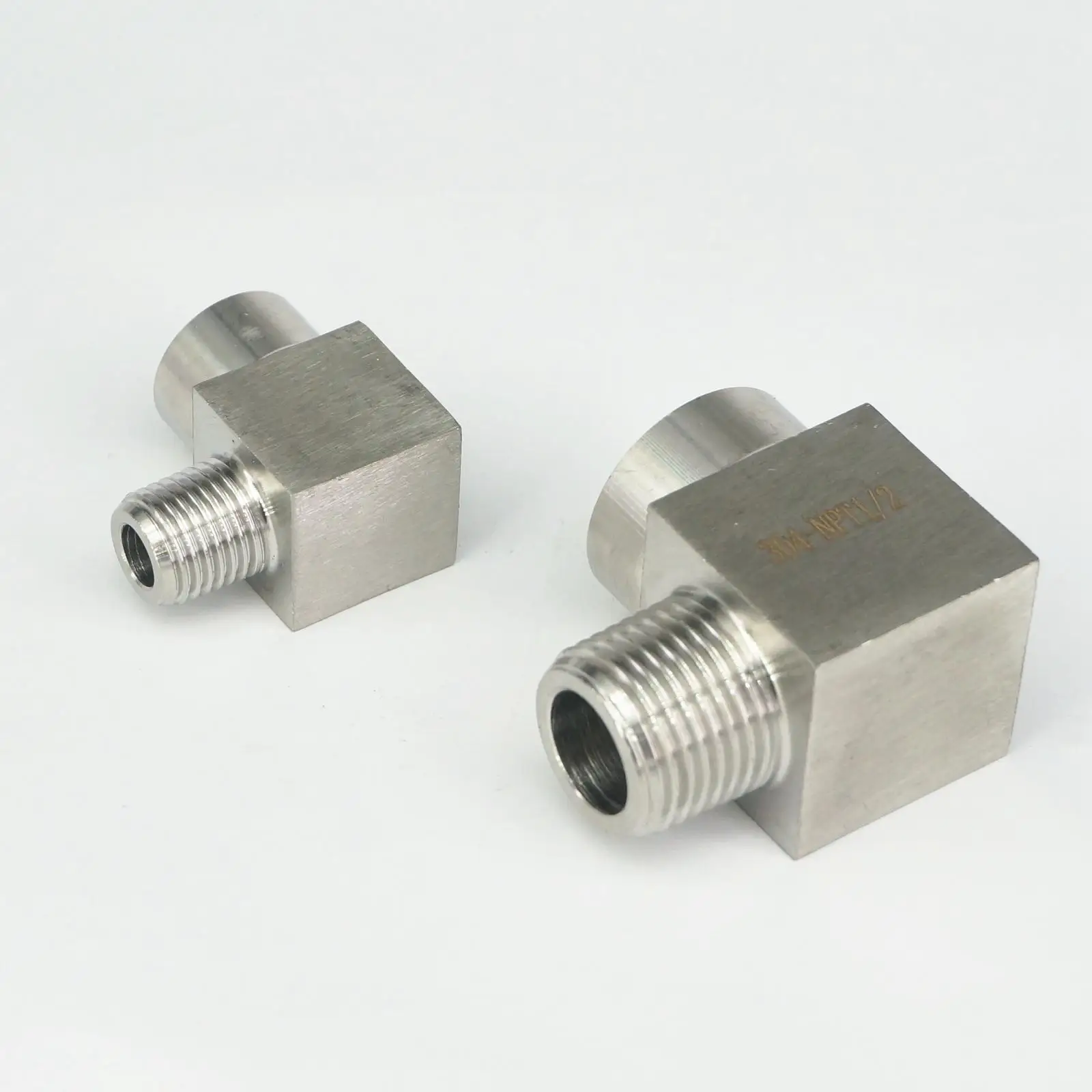 1/8" 1/4" 3/8" 1/2" NPT Female To Male Elbow Fitting 304 Stainless Steel Water Gas Oil 2800psi hose pipe fitting pipe fitting water pipe fitting