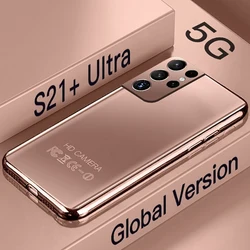 Global Version S21+ Ultra 7.3 Inch 5G Smartphone 16GB 512GB6800mAh 48MP Unlock Mobile Phones Celulares Telefone
