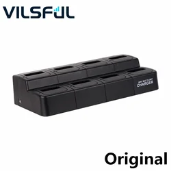 T640A Slot Type Eight Way Multi-Unit Power Charger 4G Android Radio for Inrico MC-640 Desktop Battery Charger