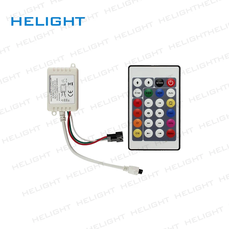Контроллер светодиодной ленты IR24K pixel light IC 200 режимов 1000 пикселей