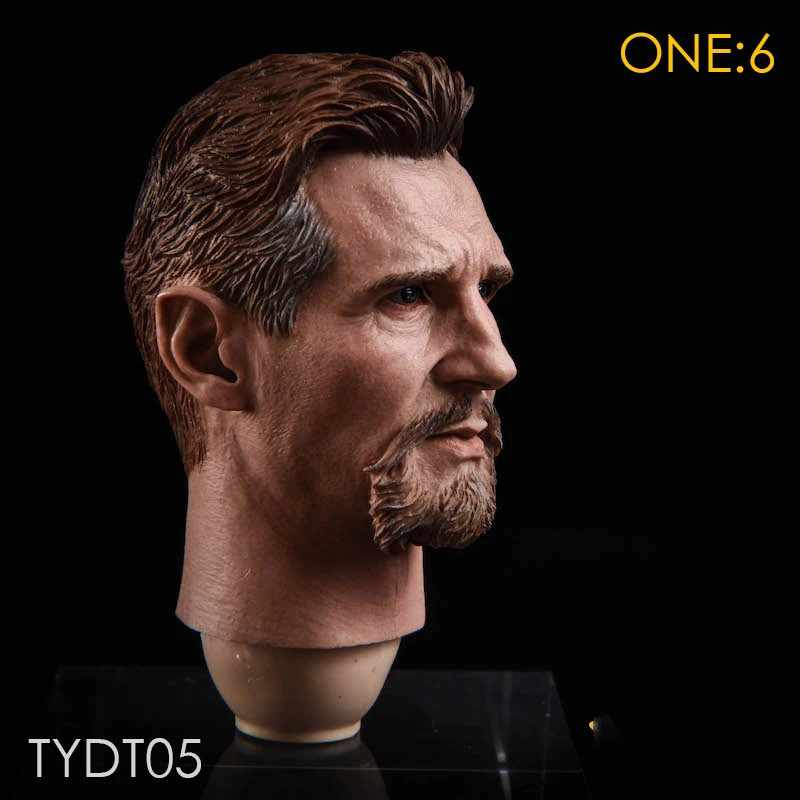 Коллекционная 1/6 TYDT05 Лиам нисон Ra's al Ghul голова Sculpt резная форма для 1" Экшн фигурки аксессуары для тела