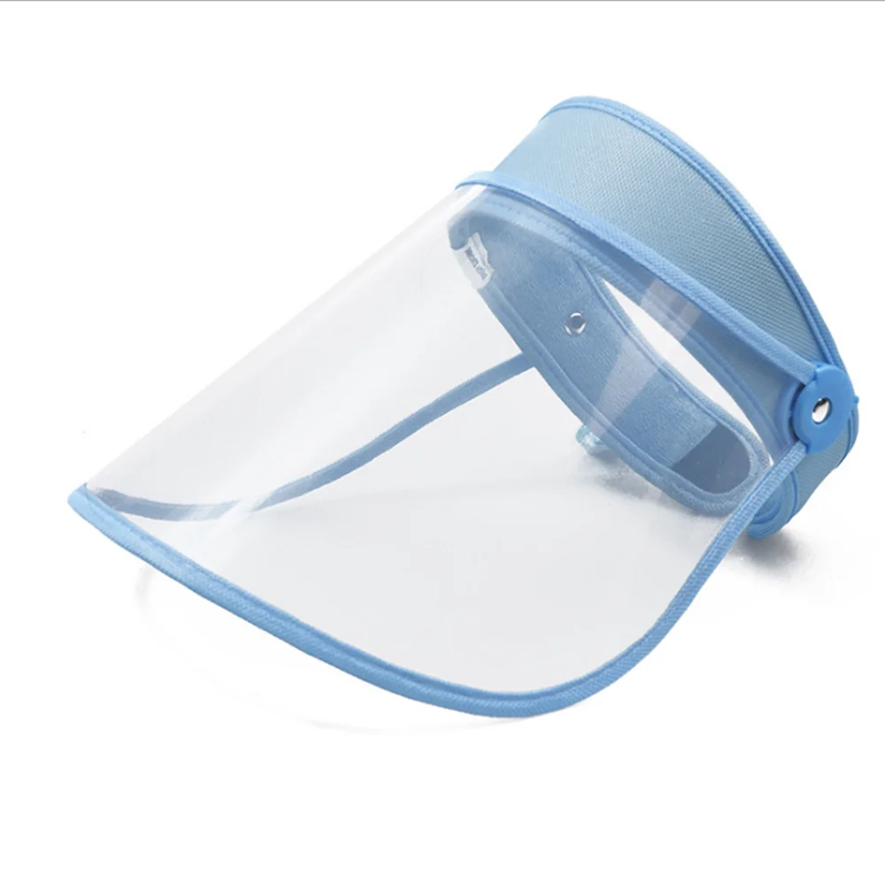 

Anti-spitting Virus Hat Dustproof Multi-function Hat Adjustment Size Protective with Fasten Band New Coronavirus(2019-nCOV) Blue