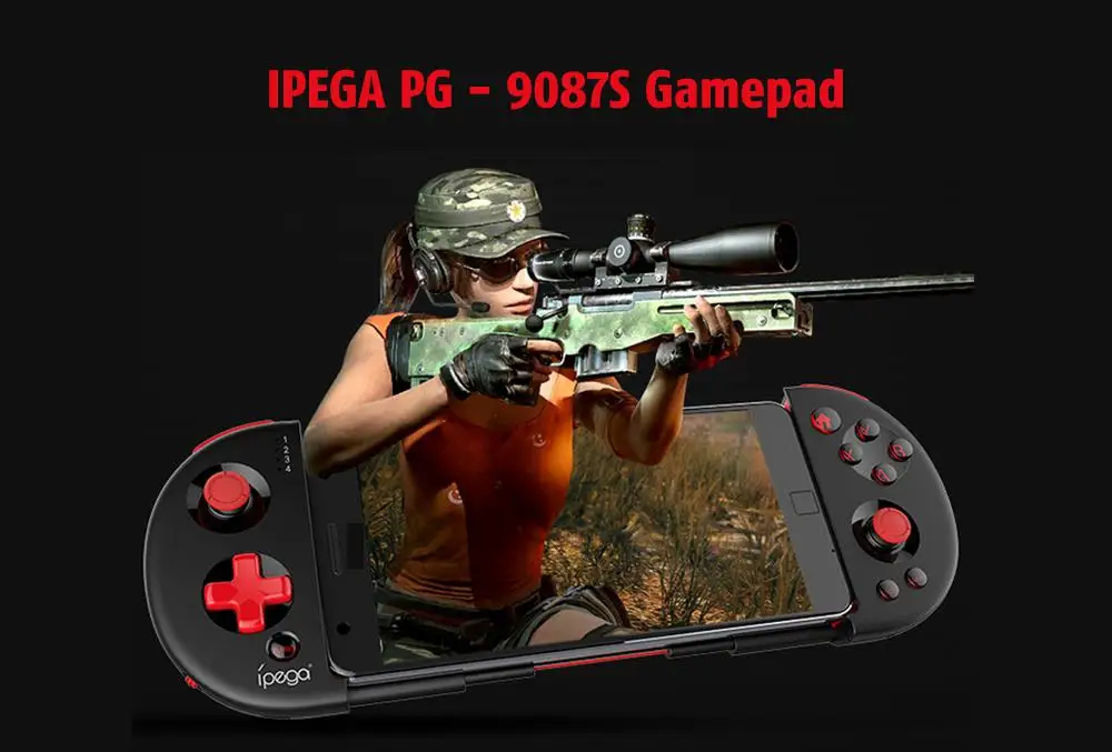  BEESCLOVER PUBG Mobile Controller Gamepad Joystick Telescopic Game Controller for Phone