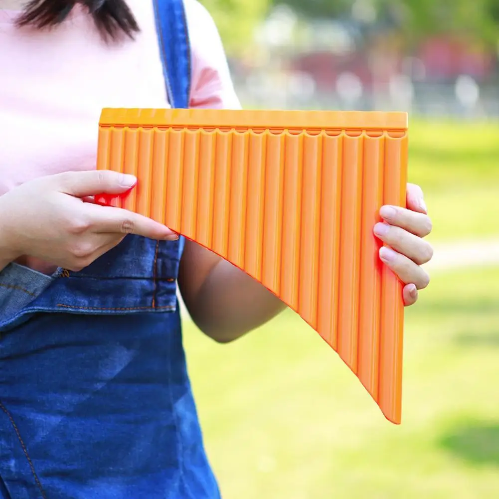 Creative ABS Children 16-tube Pan Flute Panpipe Musical C-tune Orchestral Instruments Panflute Toy for Enlightenment | Спорт и