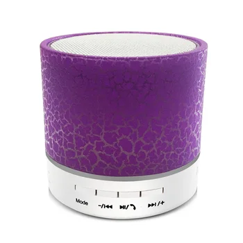 

Bluetooth Wireless Speaker Mini Loudspeaker Bass 3.5mm Audio Subwoofer Crack LED Player FM AUX TF For Computer Phone Car