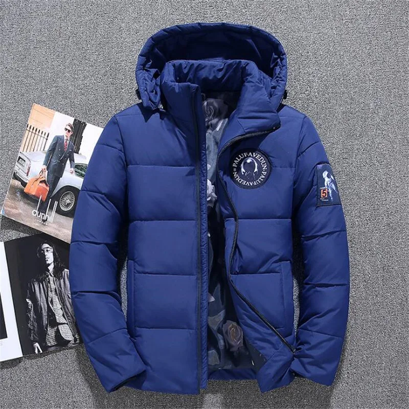 Новинка 2021 мужской пуховик Jaqueta Masculina с капюшоном Casaco Masculino Inverno мужское зимнее