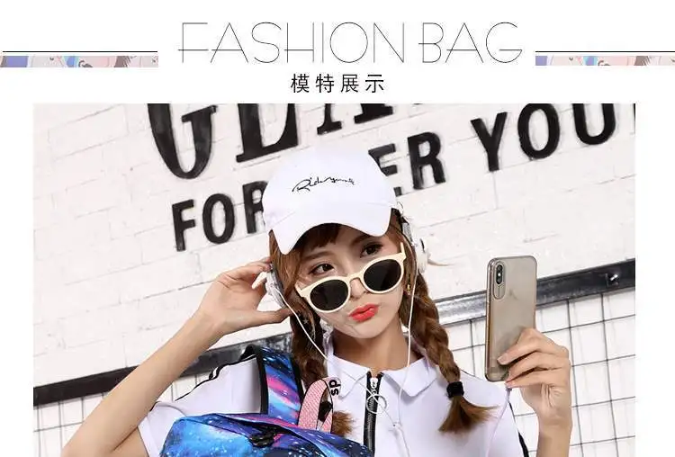 Blackpin Backpack Girl JISOO JENNIE ROSE LISA School Bags Girl South Korea USB Charging Schoolbag