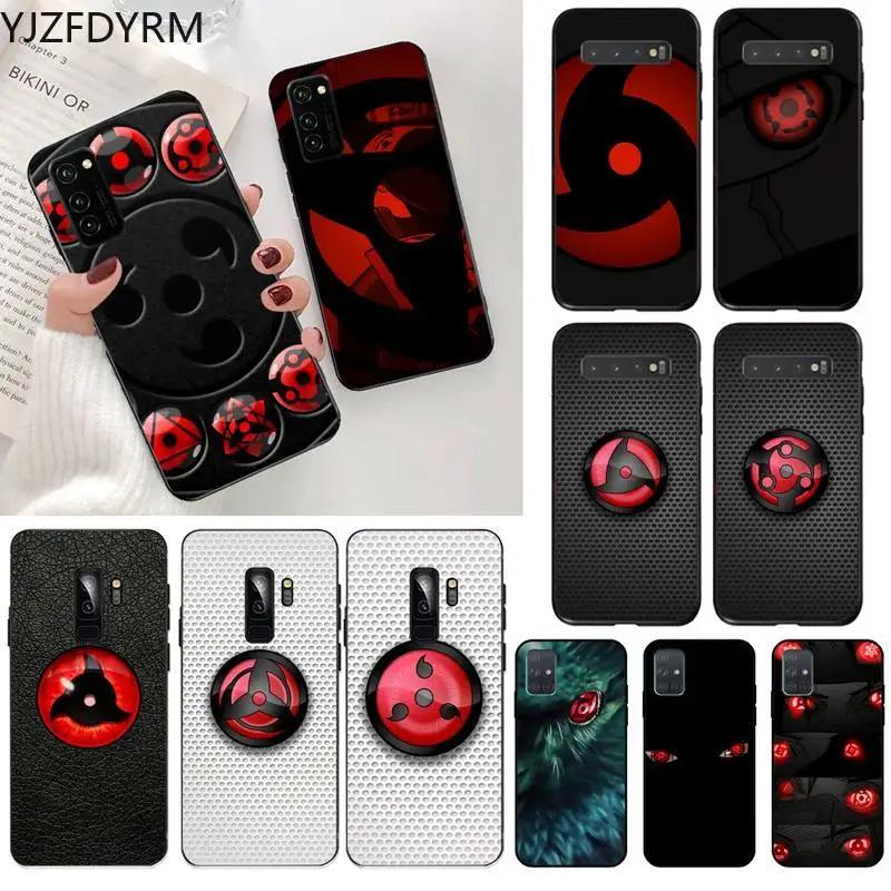 

Anime Naruto Mangekyou Sharingan Phone Case for Samsung S20 plus Ultra S6 S7 edge S8 S9 plus S10 5G lite 2020