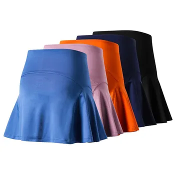 

Women's Skirts Solid Color A-line High Waist Mini Skir Cute Sweet Style