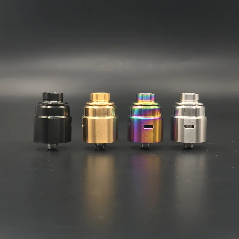 

Newest Entheon RDA Atomizers Hadaly 3 Hadaly V3 Side Airflow Control 24mm Insulators 4 Colors Fit for 510 Vape Mods Vaporizer