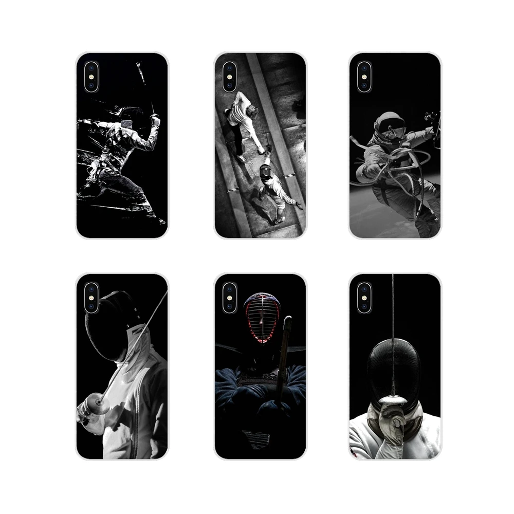 Accessories Phone Cases Covers Fencing Cool Sport For Samsung A10 A30 A40 A50 A60 A70 M30 Galaxy Note 2 3 4 5 8 9 10 PLUS | Мобильные
