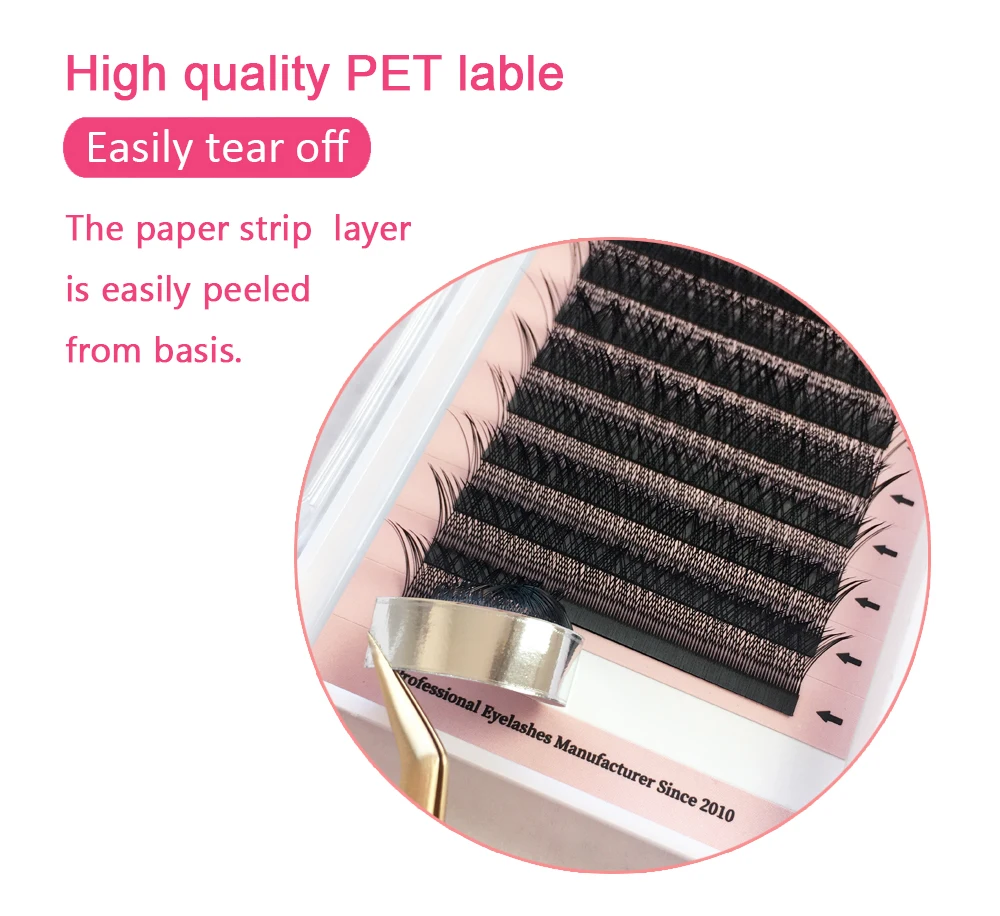 2022 New YY Shape Volume Lashes Y Eyelash Extensions Cilia and Brazilian Volume Cashmere Mink Eyelash Extensions Cilios YY